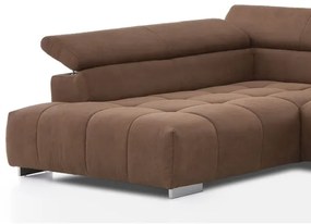 Sarokkanapé U alakban TROPEA balos barna