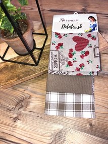 Konyharuhák 3 szett Home Brown