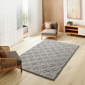 Szürke szőnyeg 126x190 cm Juno – Universal