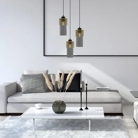 Csillár zsinóron GLAM 3xE27/60W/230V