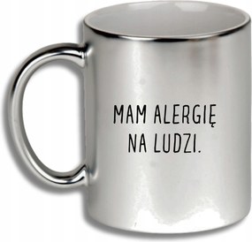 Ezüst Bögre Ajándék Különböző Alkalmakra Allergiás Vagyok