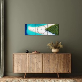 Kép - Ostrav Hvar, Horvátország (órával) (90x30 cm)