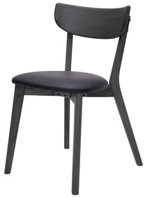 Fekete étkezőszék szett 2 db-os Pero – Unique Furniture