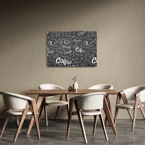 Kép - Coffee (üvegen) (70x50 cm)