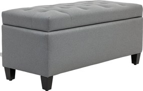 HOMCOM Kárpitozott Tárolópad - Kellemes Megjelenésű - 100 x 40 x 44 cm | Aosom