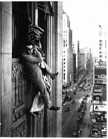 Fotográfia Harold Lloyd In 'Feet First', Archive Photos