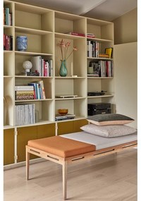 Narancssárga-krémszínű pad Amber – Hübsch