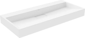 Mexen Ava asztallapra szerelhető mosdó konglomerátumból B/O 100 x 46 cm, fehér - 23011000