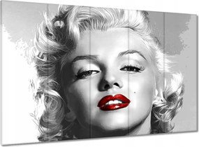Vászonkép 100x70 Monroe Vörös ajkak