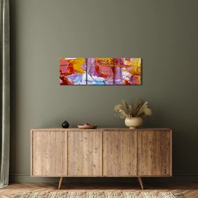 Kép - Olajfestmény (órával) (90x30 cm)