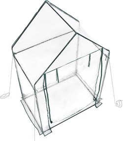 Mini fóliasátor, zöld/átlátszó, PUBOL