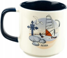 Bögre ajándék a tengerből Balti-tenger Rewa emlék