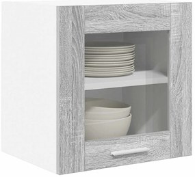 Függő szekrény Riga 2 pcs Szürke Sonoma 40 x 31 x 40 cm Faanyag