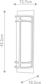 Feiss Fusion FE-FUSION2-PNBR Fali lámpa 2x60W/E27
