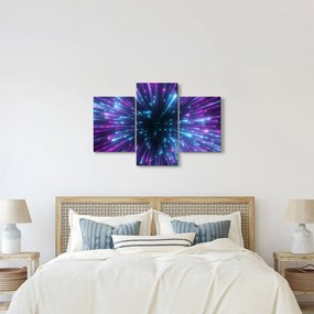 Kép - Neon tér (90x60 cm)