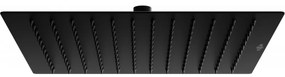 Mexen Slim rozsdamentes acél zuhanyfej 30 x 30 cm, fekete, 79130-70