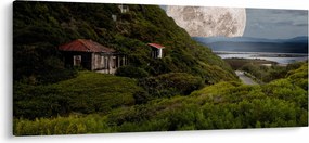 Holdas tájkép (120x50 cm)