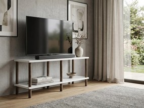 TV szekrény SOLE 120 cm, fehér