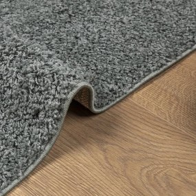 PAMPLONA zöld magas szálú bolyhos modern szőnyeg 80 x 150 cm