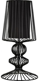 Nowodvorski AVEIRO asztali lámpa, fekete, E27 foglalattal, 1x28W, TL-5411