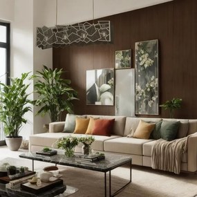 Csillár zsinóron CAMO 4xE27/15W/230V arany