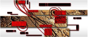 Az absztrakció képe (120x50 cm)