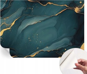 Gyönyörű öntapadós fali tapéta Sötétkék absztrakt 152x104 cm