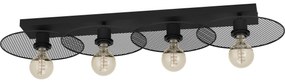 Eglo 43729 - Mennyezeti lámpa IKESTON 4xE27/40W/230V