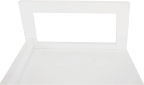 3 polcos állvány, fehér, REON TYP 1