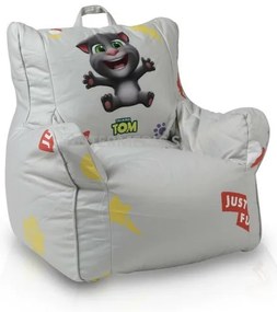 Babzsák fotel Tom TiaHome - Szürke