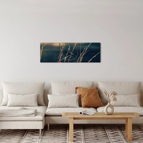A füvek képe (órával) (90x30 cm)