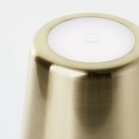 Brilliant XAANA LED/4W/5V IP44 érintős, állítható kültéri lámpa, arany