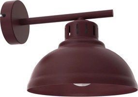 Fali lámpa SVEN 1xE27/15W/230V bordó