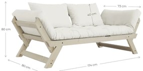 Bebop Natural Clear/Petroleum variálható kanapé - Karup Design