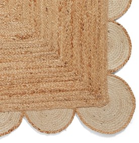 Natúr színű juta szőnyeg 160x230 cm Savannah Jute – Think Rugs