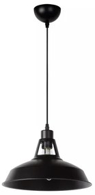 Lucide 43401/31/30 - Függeszték BRASSY-BIS 1xE27/60W/230V fekete