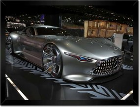 Poszterek keretben 40x30 Futurisztikus Mercedes