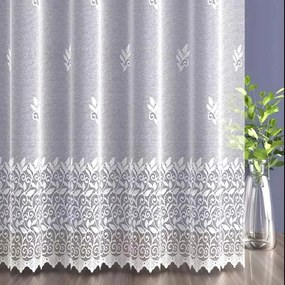 Mg Függöny fehér 663/81 300x250 kész, M szalaggal