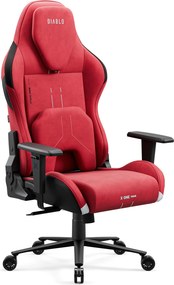 Gamer szék Normal Size, piros-fekete: Diablo X-One Prime Bloody Mary