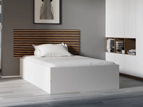 BELLA ágy 120x200 cm, fehér Ágyrács: Ágyrács nélkül, Matrac: Somnia 17 cm matrac