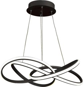 PREZENT 18207 PASSO Modern Led Függesztett Lámpa Fehér, Fekete LED IP20