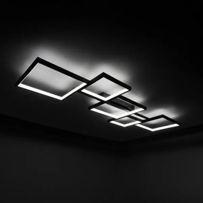 BRILAGI - SHIFT LED mennyezeti lámpatest LED/42W/230V 4000K 47,5x122 cm fekete