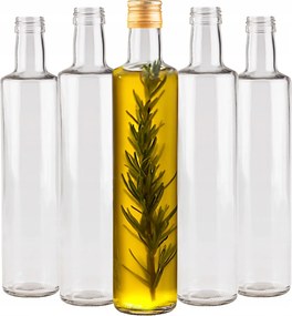 10x Pálinka Vodka Tinktúra Olaj Olíva Kerek Palack 500ML Dorica