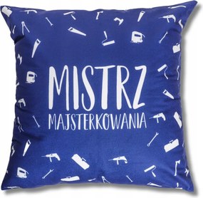 Barkácsmester párna Ajándék Nagyszülők napjára 40x40 Moraj