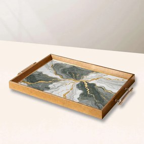 Üveg tálca, 38×24 cm – TPEA10014