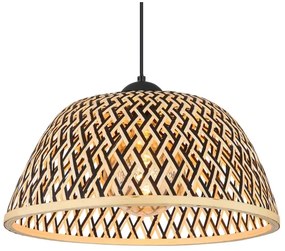 Globo 15767H1 - Csillár zsinóron COLLY 1xE27/15W/230V bambusz