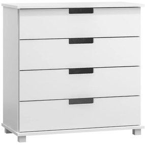Komód c3 80x100x42  fehér Modern