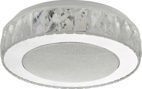 DAR LIGHTING AKE5208 AKELIA Kerek Mennyezeti Lámpa Átlátszó LED IP20