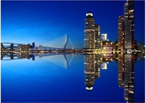 Kép - éjszaka Rotterdam (70x50 cm)
