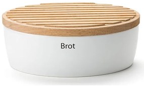 Continenta C3930 - Kenyértartó 13,5x30 cm fehér/bézs